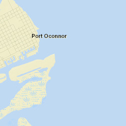 Port O'Connor Street Map