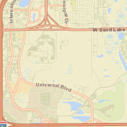 Tangelo Park Street Map