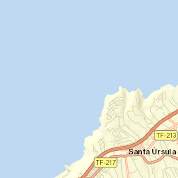 Santa Úrsula Street Map