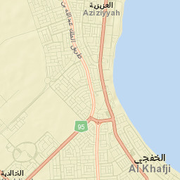 Al Khafjī Street Map