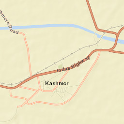 Kashmor Street Map