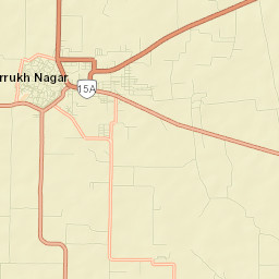 Farrukhnagar Street Map