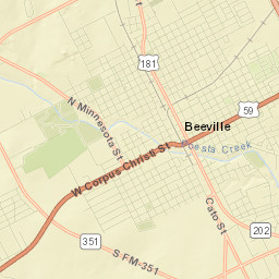 110 West Corpus Christi Street, Beeville, TX Street Map