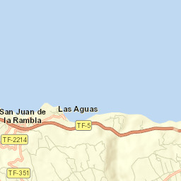 San Juan de la Rambla Street Map