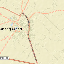 Jahangirabad Street Map