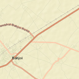 Bahjoi Street Map