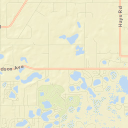Meadow Oaks Street Map