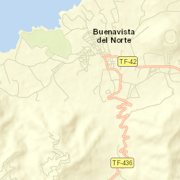 Buenavista del Norte Street Map