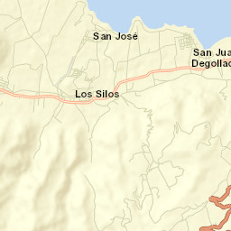 Los Silos Street Map
