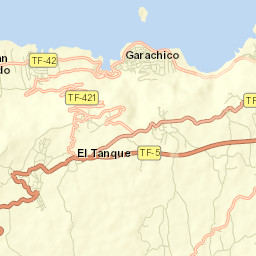 Garachico Street Map