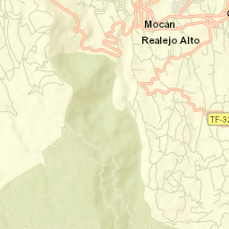 Realejo Alto Street Map