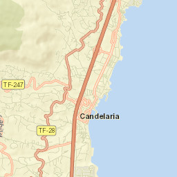 Candelaria Street Map