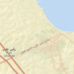 Ras Gharib Street Map