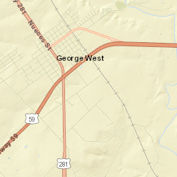 George West Street Map