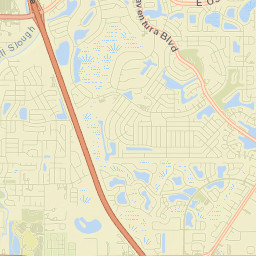 Buenaventura Lakes Street Map