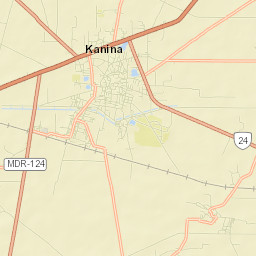 Kanina Khas Street Map