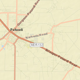 Pataudi Street Map