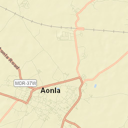 Aonla Street Map