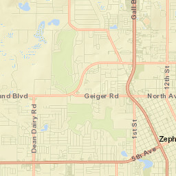 Zephyrhills Street Map