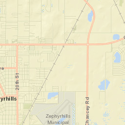 Zephyrhills North Street Map