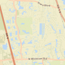 Viera East Street Map