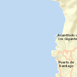 Los Gigantes Street Map