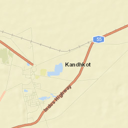 Kandhkot Street Map