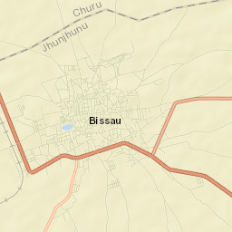Bissau Street Map