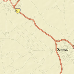 Gunnaur Street Map