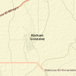 Colonia Abraham González (La Quemada) Street Map