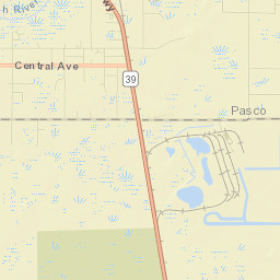 Crystal Springs Street Map