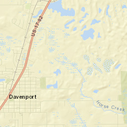 Davenport Street Map