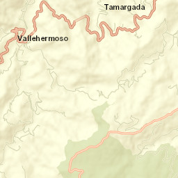 Vallehermosa Street Map