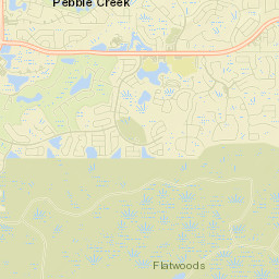 Pebble Creek Street Map
