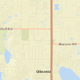 Gibsonia Street Map