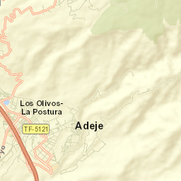 Adeje Street Map