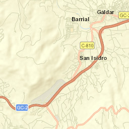 Gáldar Street Map