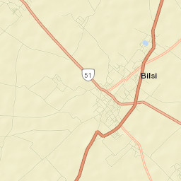 Bilsi Street Map