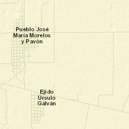 José María Morelos y Pavón Street Map