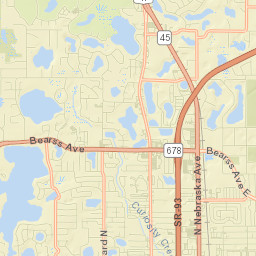 Lake Magdalene Street Map