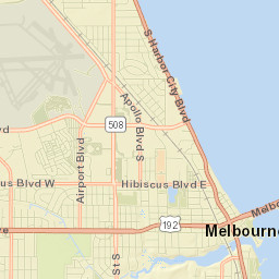Melbourne Street Map