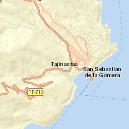 San Sebastián de la Gomera Street Map