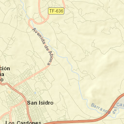 San Isidro Street Map