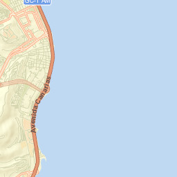 Las Palmas de Gran Canaria Street Map