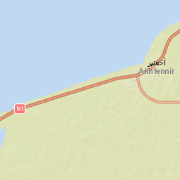 Akhfennir Street Map