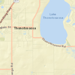 Thonotosassa Street Map