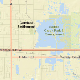 Crystal Lake Street Map