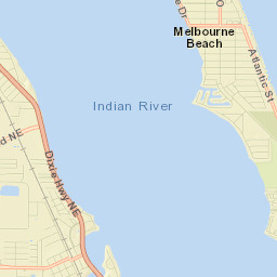 Palm Bay Street Map