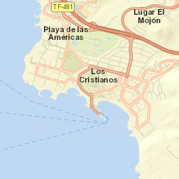 Playa de las Américas Street Map