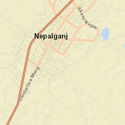 Nepalgunj Street Map